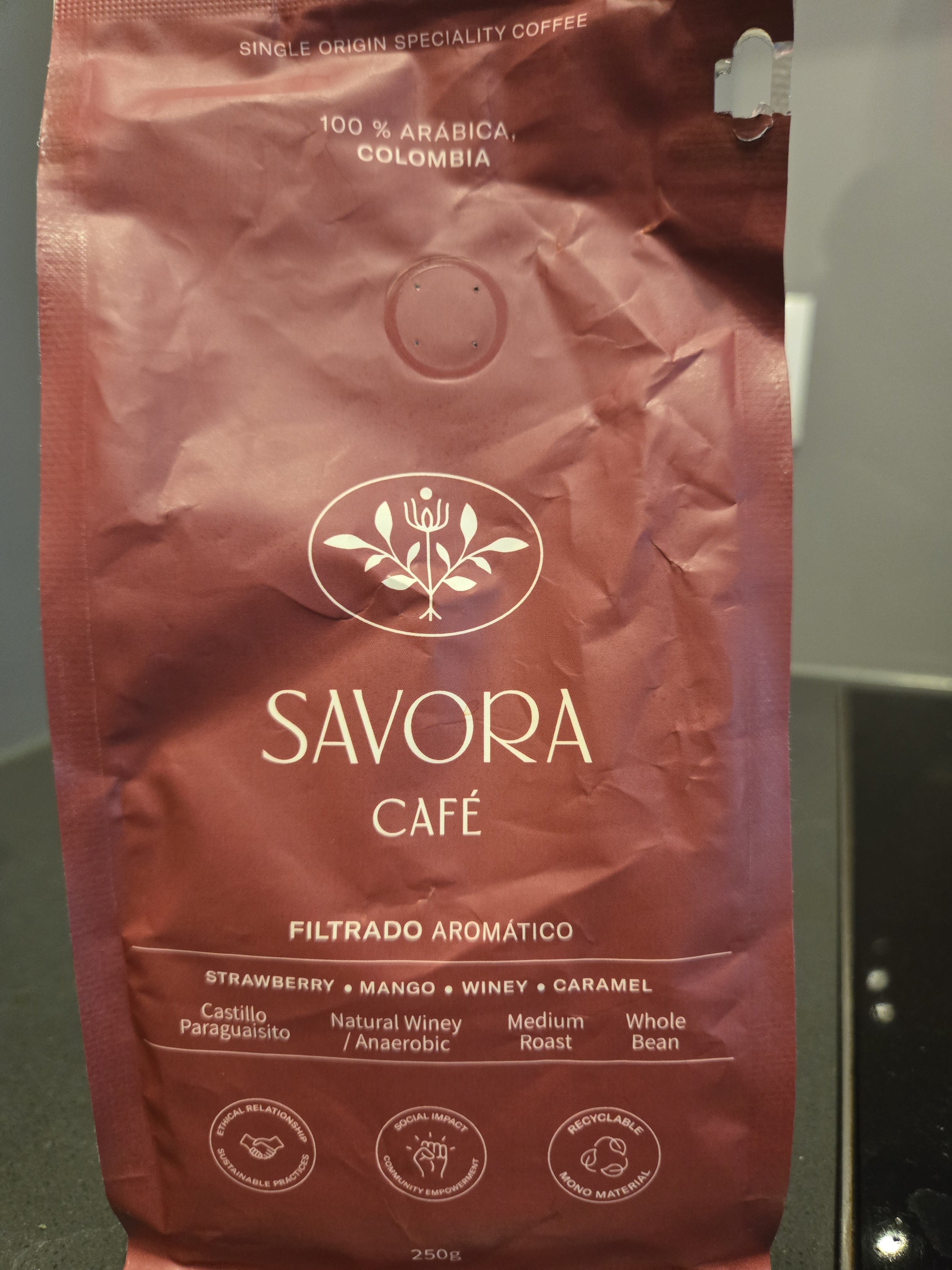 Savora Café Filtrado Aromático